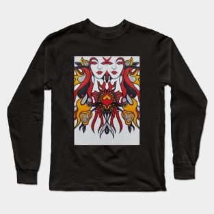 Twin Hearts Long Sleeve T-Shirt